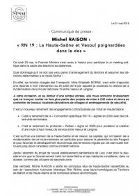 Lettre N18/2019